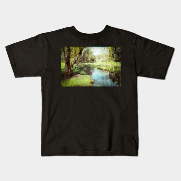 Tranquility Kids T-Shirt by RJDowns